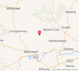 Map of Lacknahaghny, MunsterMunster