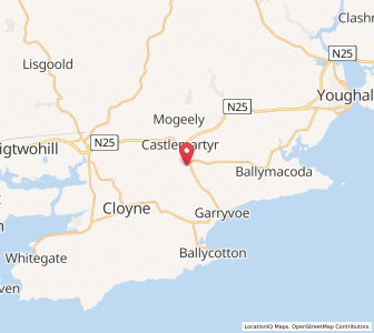 Map of Ladysbridge, MunsterMunster