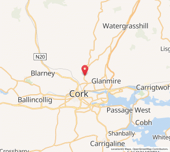 Map of Lahardane, MunsterMunster