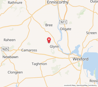 Map of Lambstown, LeinsterLeinster