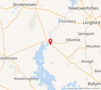 Map of Lanesborough, LeinsterLeinster