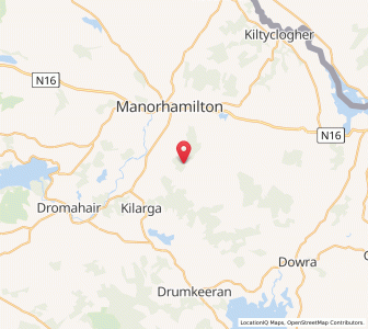 Map of Larkfield, ConnaughtConnaught