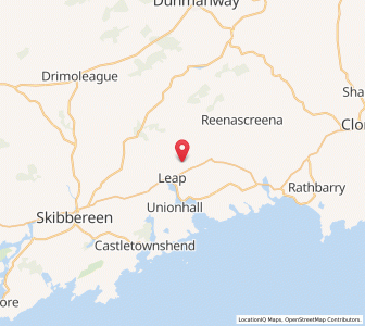 Map of Leap, MunsterMunster