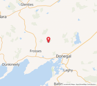 Map of Letterbarra, UlsterUlster