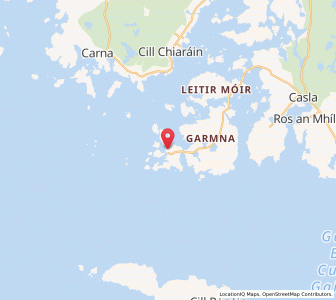 Map of Lettermullan, ConnaughtConnaught