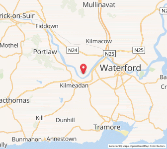 Map of Licketstown, LeinsterLeinster