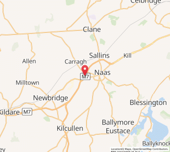 Map of Limerick Bridge, LeinsterLeinster