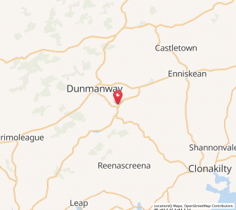 Map of Lisbealadea, MunsterMunster