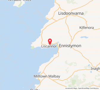 Map of Liscannor, MunsterMunster
