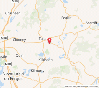 Map of Liscullaun, MunsterMunster