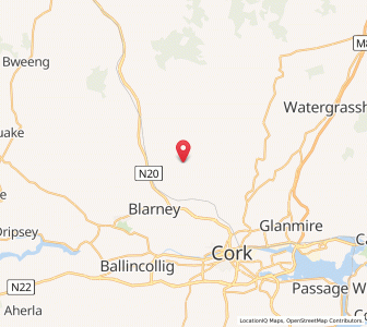 Map of Lisduff, MunsterMunster