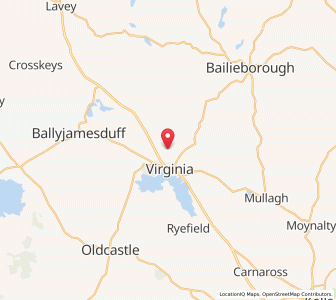 Map of Lisgrea, UlsterUlster