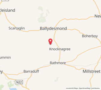 Map of Lisheen, MunsterMunster