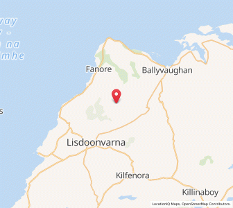 Map of Lismorahaun, MunsterMunster