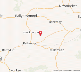 Map of Lisnaboy, MunsterMunster