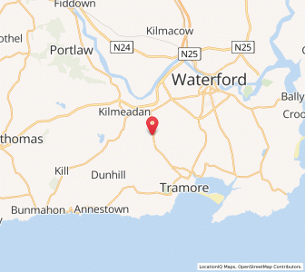 Map of Lisnakill Cross, MunsterMunster