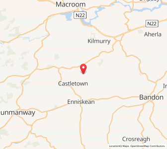 Map of Lissarourke, MunsterMunster