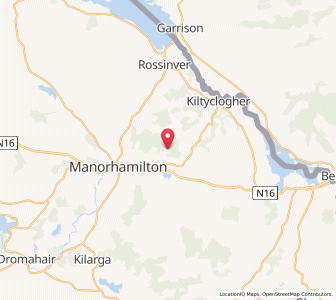 Map of Lissinagroagh, ConnaughtConnaught