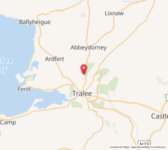 Map of Listellick, MunsterMunster