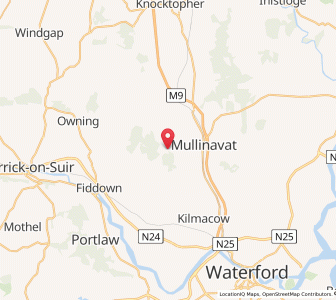 Map of Listrolin, LeinsterLeinster