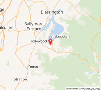 Map of Lockstown Lower, LeinsterLeinster