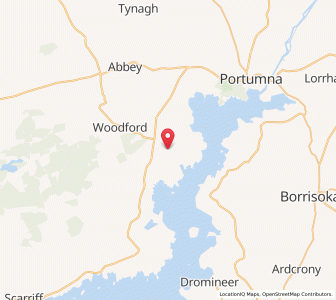 Map of Looscaun, ConnaughtConnaught