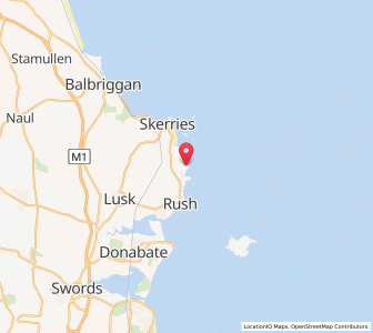 Map of Loughshinny, LeinsterLeinster