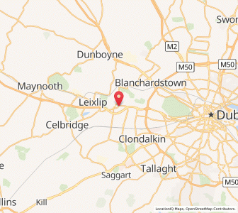 Map of Lucan, LeinsterLeinster