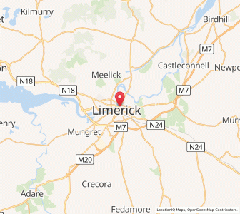 Map of Luimneach, MunsterMunster