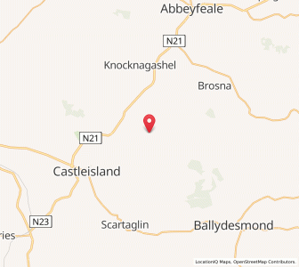 Map of Lyre, MunsterMunster