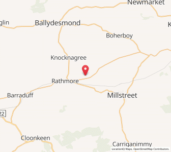 Map of Lyredaowen, MunsterMunster