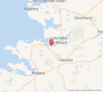 Map of Maas Upper, UlsterUlster