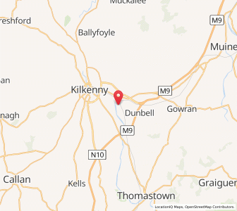 Map of Maddockstown, LeinsterLeinster
