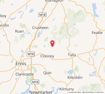 Map of Maghera Cross, MunsterMunster