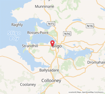 Map of Magheraboy, ConnaughtConnaught