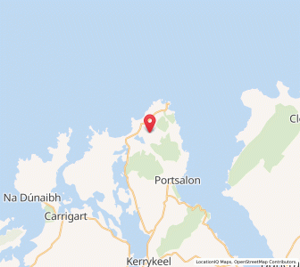 Map of Magheradrumman, UlsterUlster