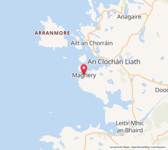 Map of Maghery, UlsterUlster