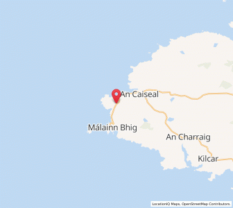 Map of Malin More, UlsterUlster