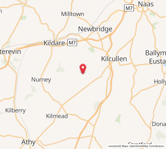 Map of Martinstown Cross Roads, LeinsterLeinster