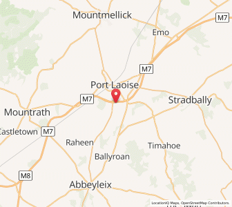 Map of Meelick, LeinsterLeinster