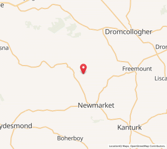 Map of Meelin, MunsterMunster