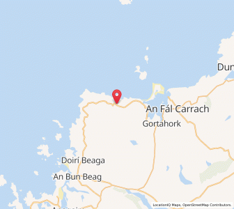 Map of Meenaclady, UlsterUlster