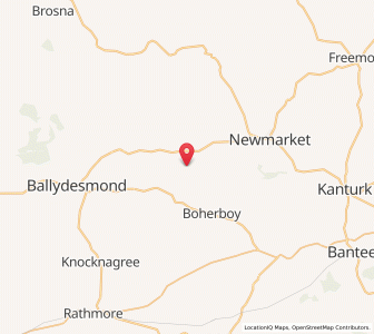 Map of Meens, MunsterMunster