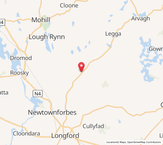 Map of Melkagh, LeinsterLeinster