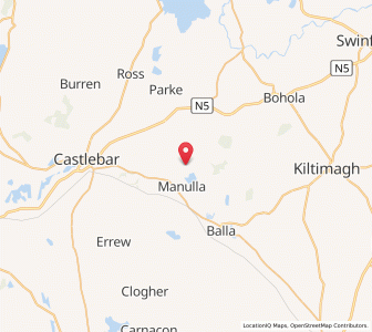 Map of Middletown, ConnaughtConnaught