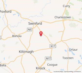 Map of Midfield, ConnaughtConnaught