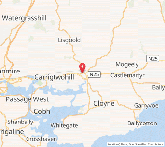 Map of Midleton, MunsterMunster