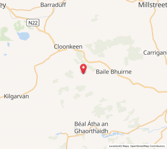 Map of Milleeny, MunsterMunster