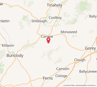 Map of Mine Bridge, LeinsterLeinster