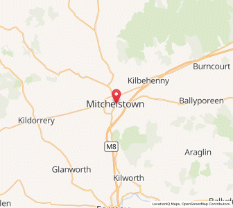 Map of Mitchelstown, MunsterMunster